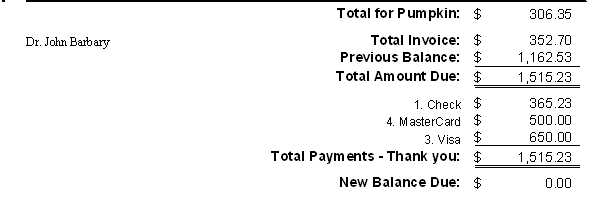 Click to view the Invoice pdf